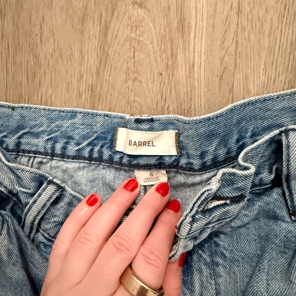 AE77 barrel jeans - Picture 2 of 4